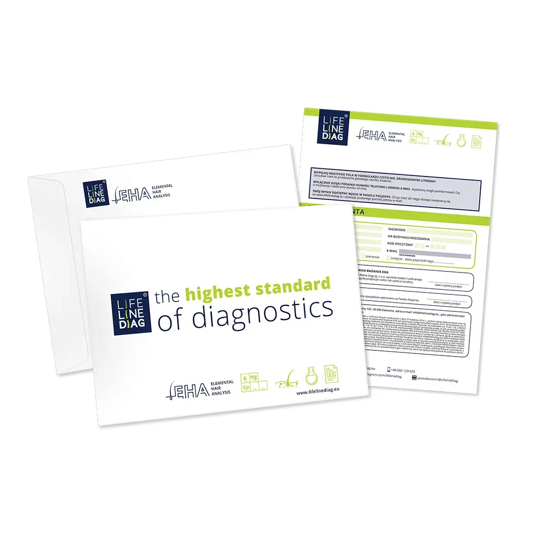 Badanie analizy pierwiastkowej włosa EHA